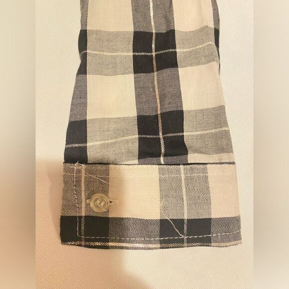 🛍️Real Love Girls Plaid Button Down long sleeve flannel shirt Size:10/12 &14/16 - Picture 6 of 10